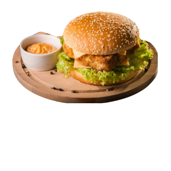 Fishburger à la panure coco